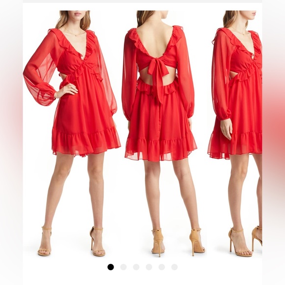 Vici Dresses Nwt Vici Collection Long Sleeve Babydoll Dress Poshmark